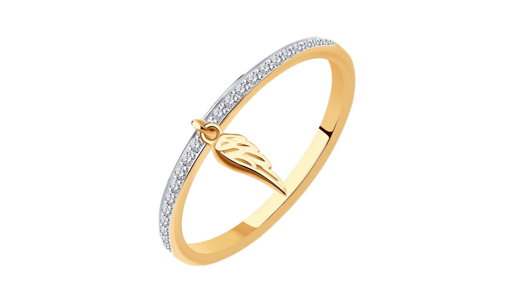 Кольцо золотое Sokolov с бриллиантами