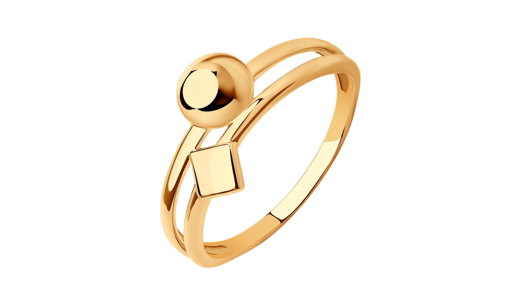 Кольцо золотое Sokolov