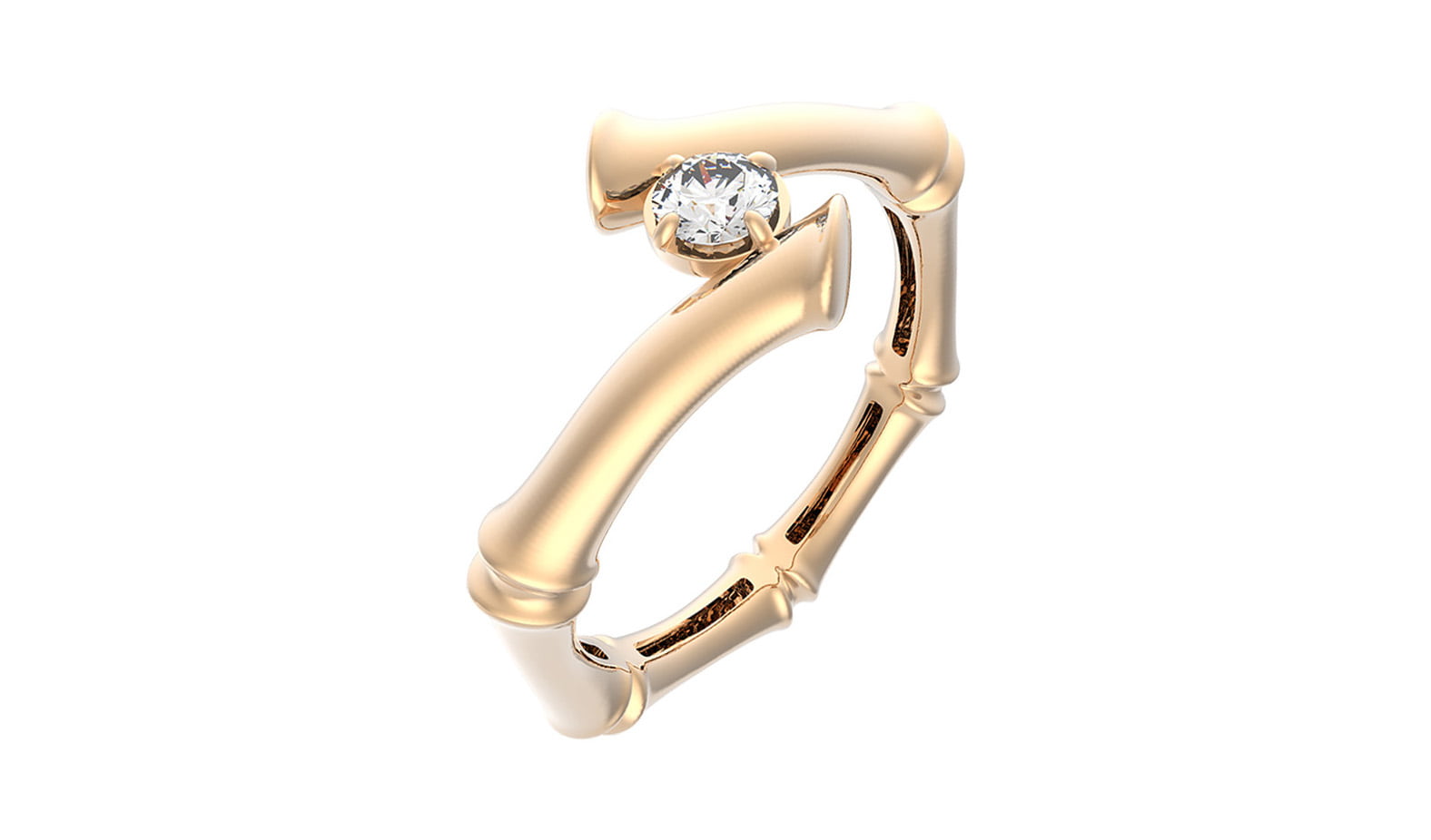 Кольцо золотое Grant с бриллиантом
