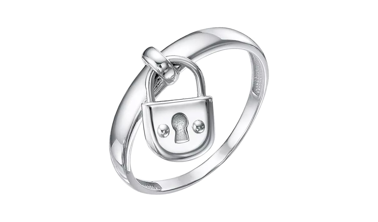 Кольцо серебряное Delta «Замок» кольцо религиозное серебряное delta
