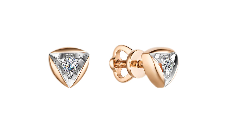 

Серьги золотые Bellissima Tentazione с бриллиантами
