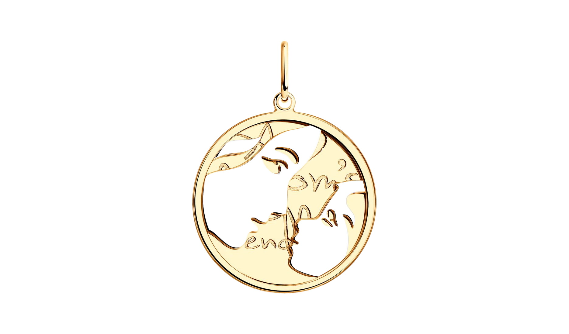 Медальон золотой Sokolov «Любовь матери» медальон серебряный sokolov знак зодиака дева