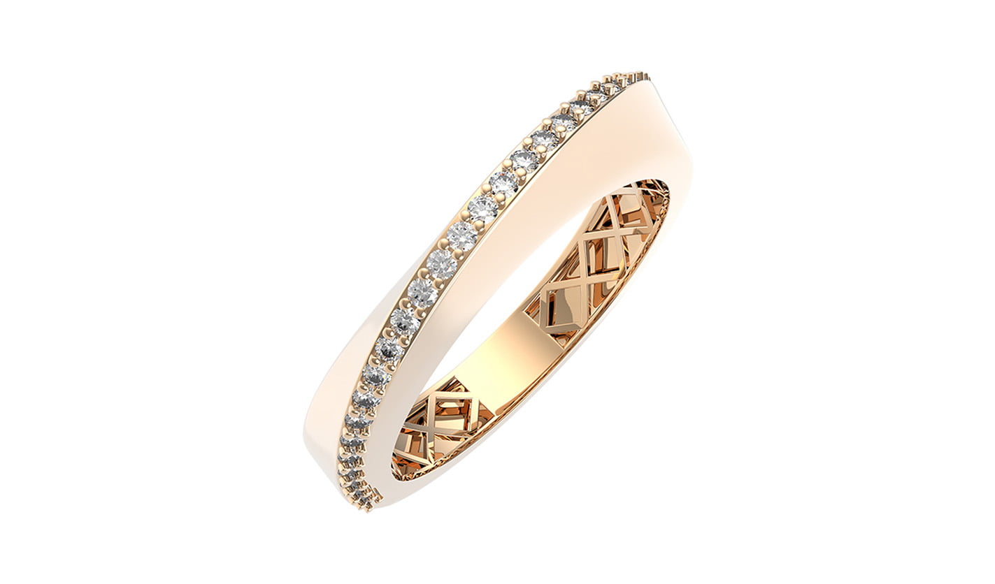 Кольцо золотое Grant с бриллиантами