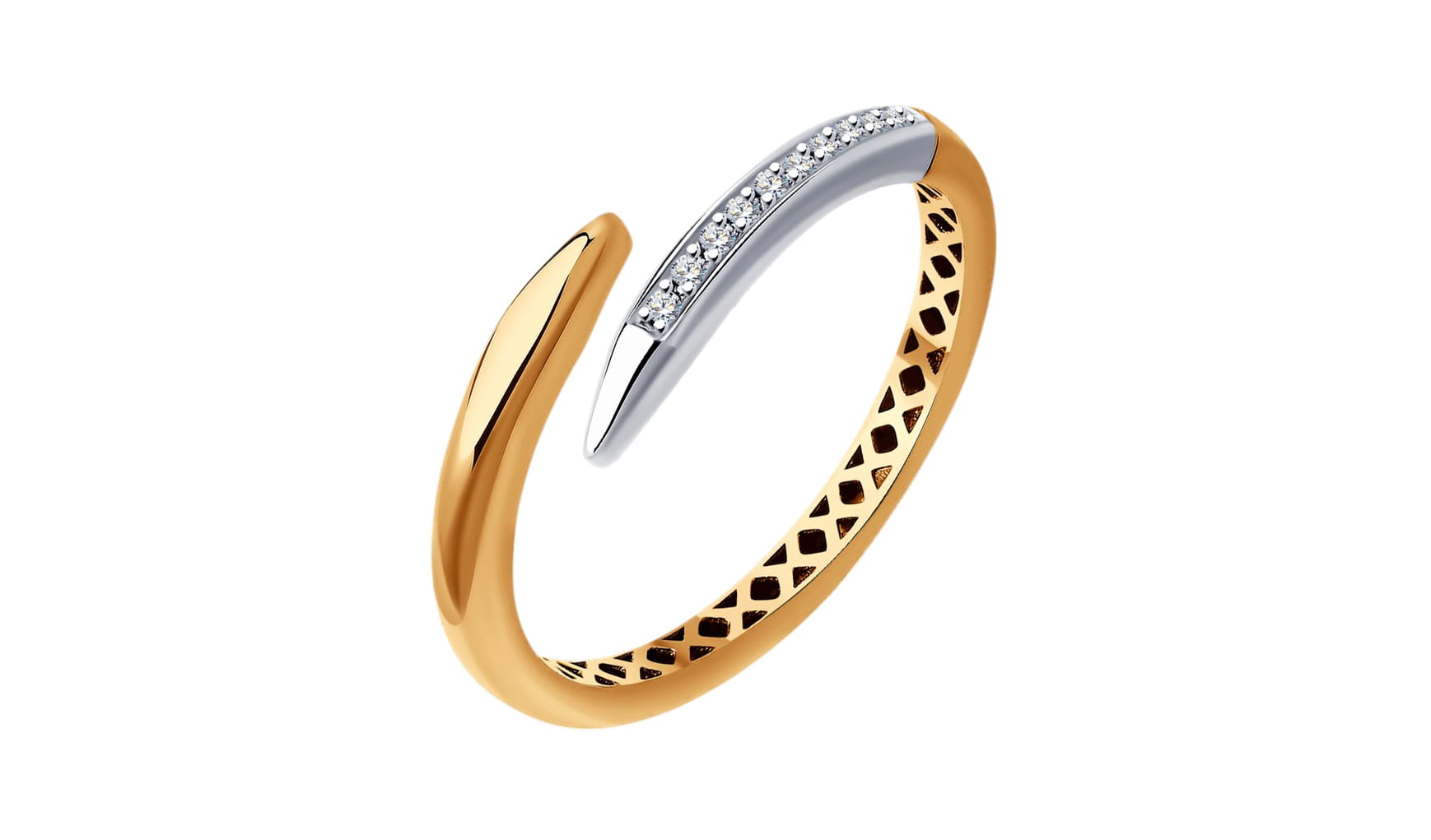 Кольцо золотое Sokolov с бриллиантами